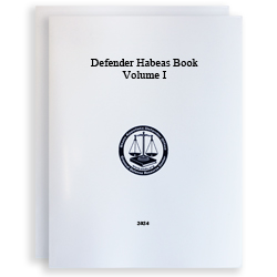 Defender Habeas Book Volume I