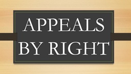 So, You Think You Want To Do Jury Trial Appeals?